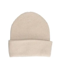 Manfield Beige beanie^ Hoeden & Petten