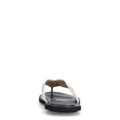 Manfield Beige canvas slipper^Heren Slippers & Sandalen