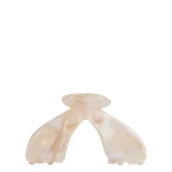 Manfield Beige haarklem met print^ Haaraccessoires