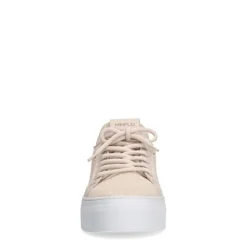 Manfield Beige knit fabric sneakers^DAMES Sneakers