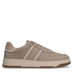 No Stress Beige nubuck sneakers^Heren Sneakers