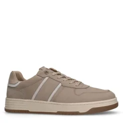 No Stress Beige nubuck sneakers^Heren Sneakers