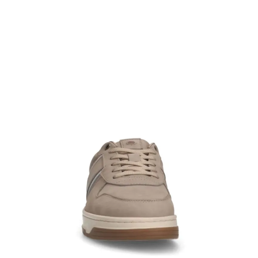 No Stress Beige nubuck sneakers^Heren Sneakers