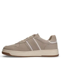 No Stress Beige nubuck sneakers^Heren Sneakers