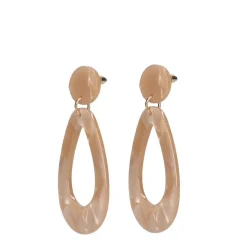 Manfield Beige oorbellen^ Sieraden