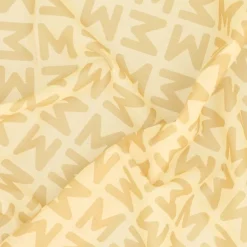 Manfield Beige sjaaltje met M details^ Sjaals