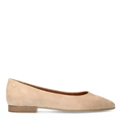 No Stress Beige suède ballerina's^DAMES Loafers