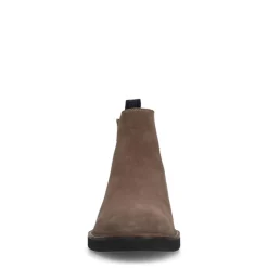 Manfield Beige suède chelsea boots^Heren Boots