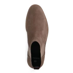 Manfield Beige suède chelsea boots^Heren Boots