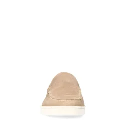 Van Lier Beige suède loafers^Heren Loafers