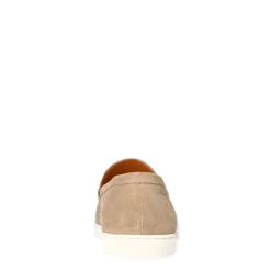 Van Lier Beige suède loafers^Heren Loafers