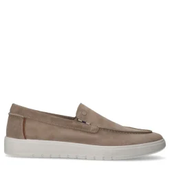 No Stress Beige suède loafers^Heren Loafers