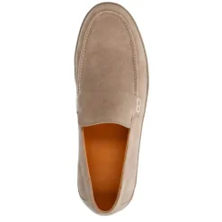 Manfield Beige suède loafers^Heren Loafers
