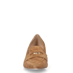 Manfield Beige suède pumps^DAMES Pumps