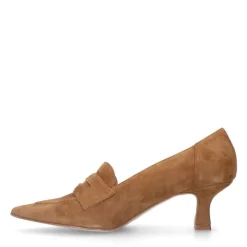 Manfield Beige suède pumps^DAMES Pumps