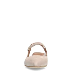No Stress Beige suède slingbacks^DAMES Pumps|Slingbacks