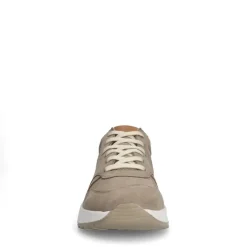 No Stress Beige suède sneakers^Heren Sneakers