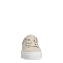 Manfield Beige suède sneakers^Heren Sneakers