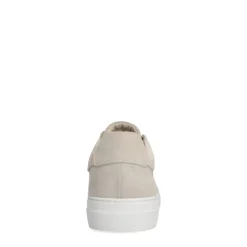 Manfield Beige suède sneakers^Heren Sneakers