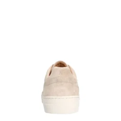 Manfield Beige suède sneakers^Heren Sneakers