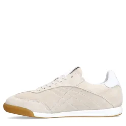 Manfield Beige suède sneakers^DAMES Sneakers