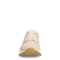 Manfield Beige suède sneakers^Heren Sneakers