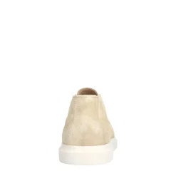 Manfield Beige suède veterboots^Heren Boots