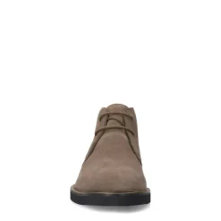 Manfield Beige suède veterboots^Heren Boots