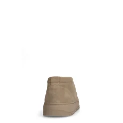 Manfield Beige suède veterboots^Heren Boots