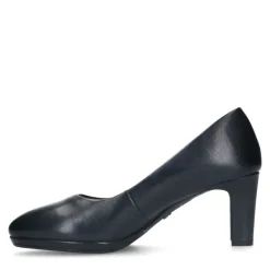 No Stress Blauwe leren pumps^DAMES Pumps