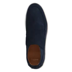 Manfield Blauwe suède boots^Heren Boots