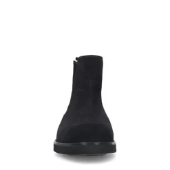 Manfield Blauwe suède chelsea boots^Heren Boots