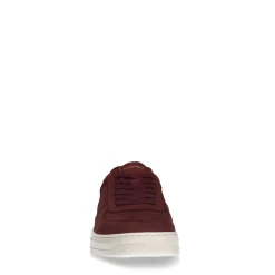 Manfield Bordeaux nubuck sneakers^Heren Sneakers