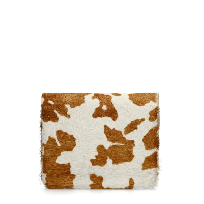 Manfield Bruine cow portemonnee^ Portemonnees
