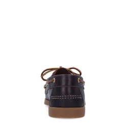 Manfield Bruine leren bootschoentjes^DAMES Loafers