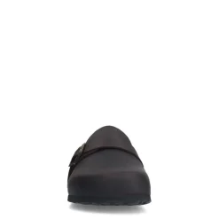 Manfield Bruine nubuck instappers^Heren Slippers & Sandalen