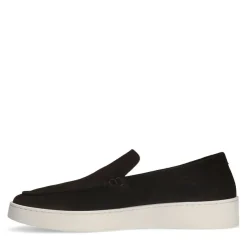 Manfield Bruine suède loafers^Heren Loafers