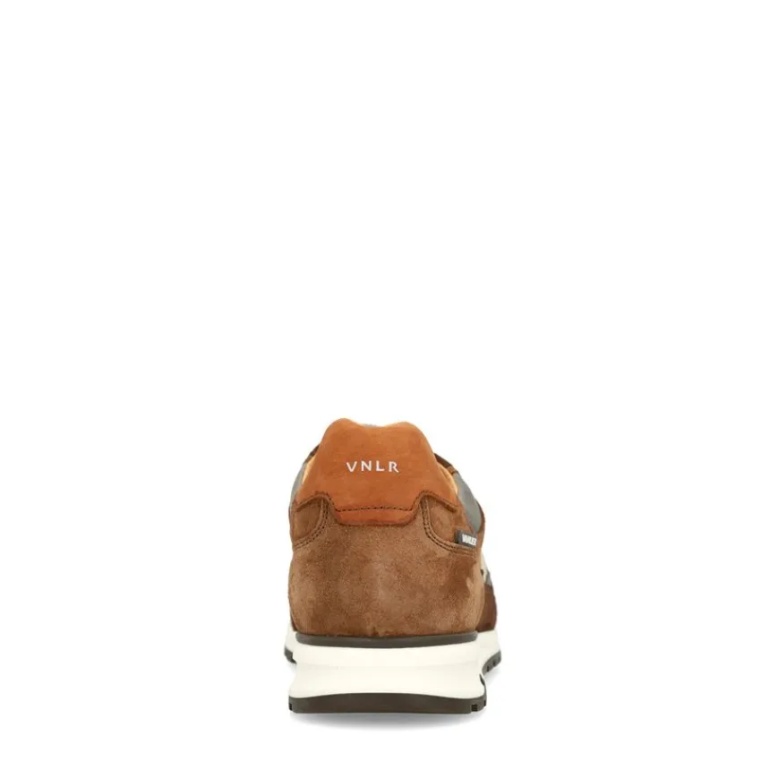 Van Lier Bruine suède sneakers^Heren Sneakers