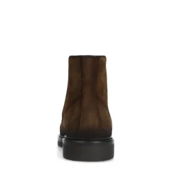 Manfield Bruine suède veterboots^Heren Boots