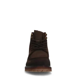 Manfield Bruine suède veterboots^Heren Boots