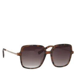 Manfield Bruine zonnebril met print^ Zonnebrillen