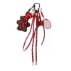 Manfield Burgundy bag charms^ Bag Charms