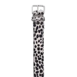 Manfield Cheetah riem met vacht^ Riemen