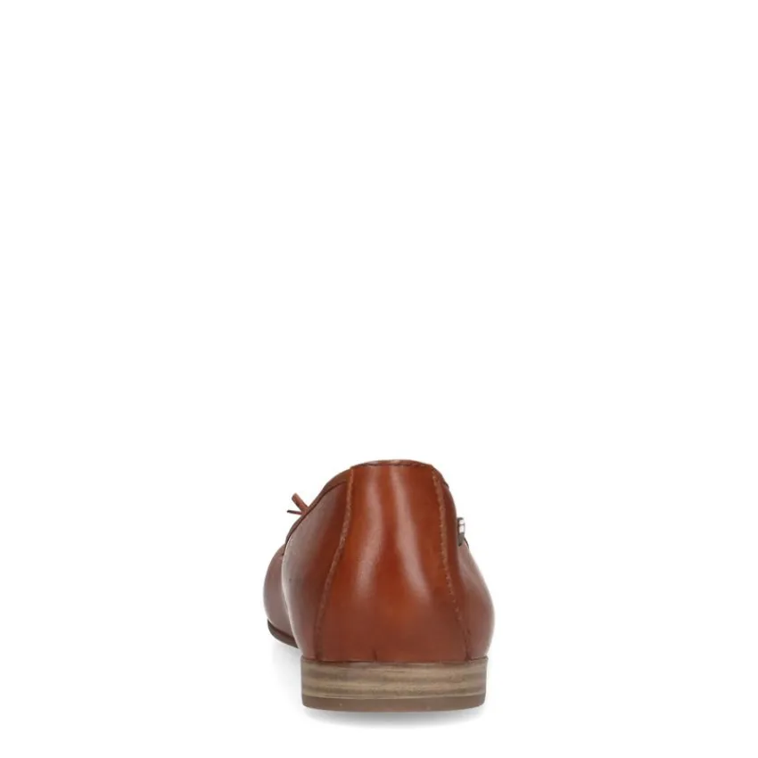 No Stress Cognac leren ballerina's^DAMES Loafers