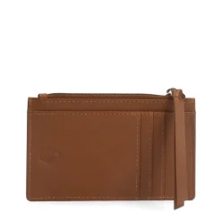 Manfield Cognac leren portemonnee^ Portemonnees