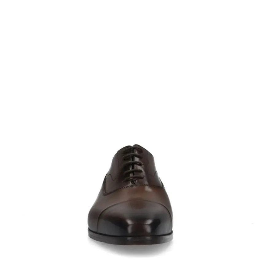 Heritage Cognac leren veterschoenen^Heren Veterschoenen