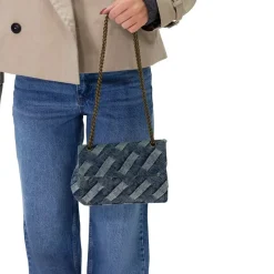 Manfield Denim schoudertas^ Schoudertassen