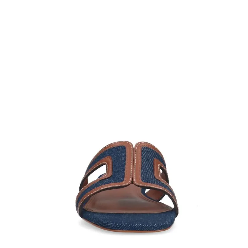 Manfield Denim slippers^DAMES Slippers