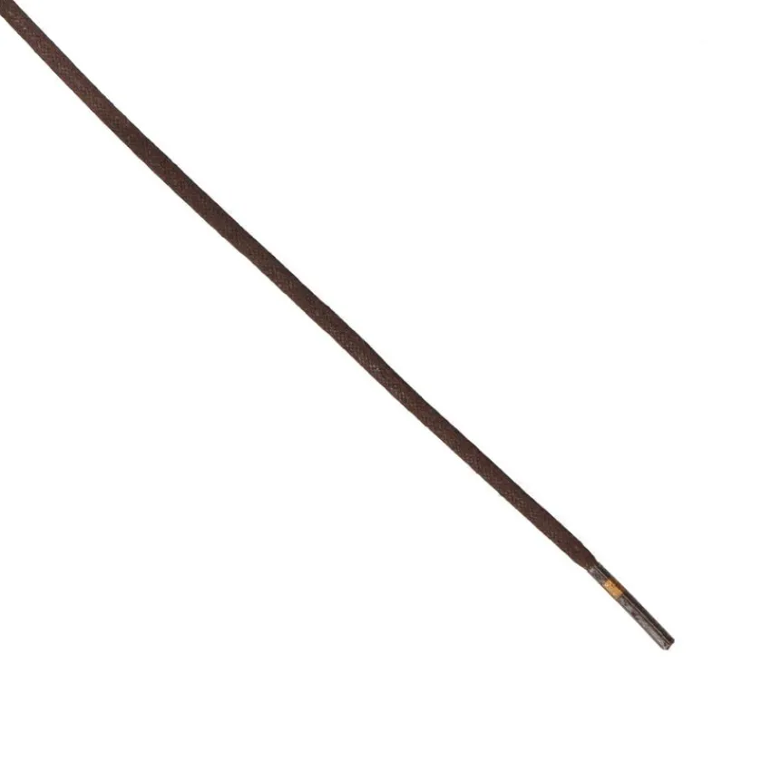 Manfield Donkerbruine schoenveters waxed (90 cm)^ Overig