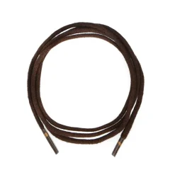 Manfield Donkerbruine schoenveters rond (75 cm)^ Overig